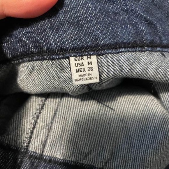 Zara jeans shorts-skirt - Picture 3 of 4